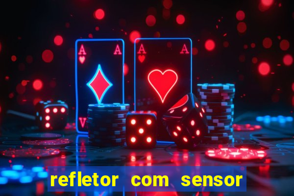 refletor com sensor noturno como instalar